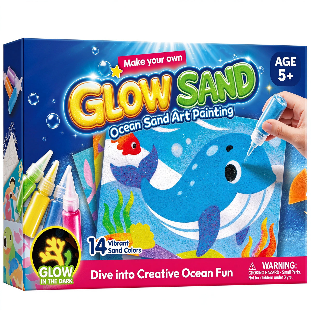 GlowSand Ocean Sand Art Painting