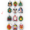 Joyfy 12 Pcs Christmas Ornament Building Block Set