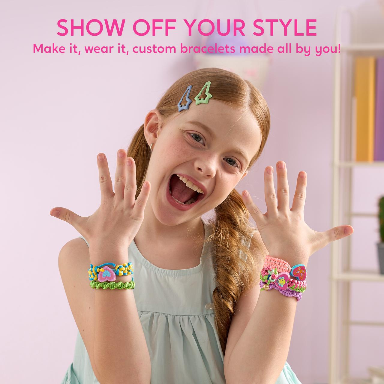 Klever Kits Friendship Bracelet Making Kit, Arts and Crafts DIY Jewelry Craft Set for Teen Girl Birthday Gift Ages 6-12
