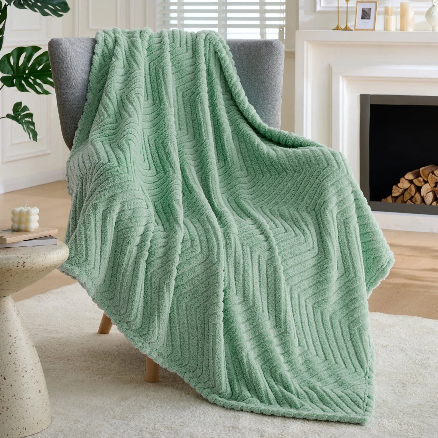 Joyfy Throw Blanket for Couch,Bed,Sofa,Soft Throw Blanket Knitted,Gifts for Women Mom Girls,Throw Home Room Decor Aesthetic for Women Christmas Birthday Gifts 50x60 in