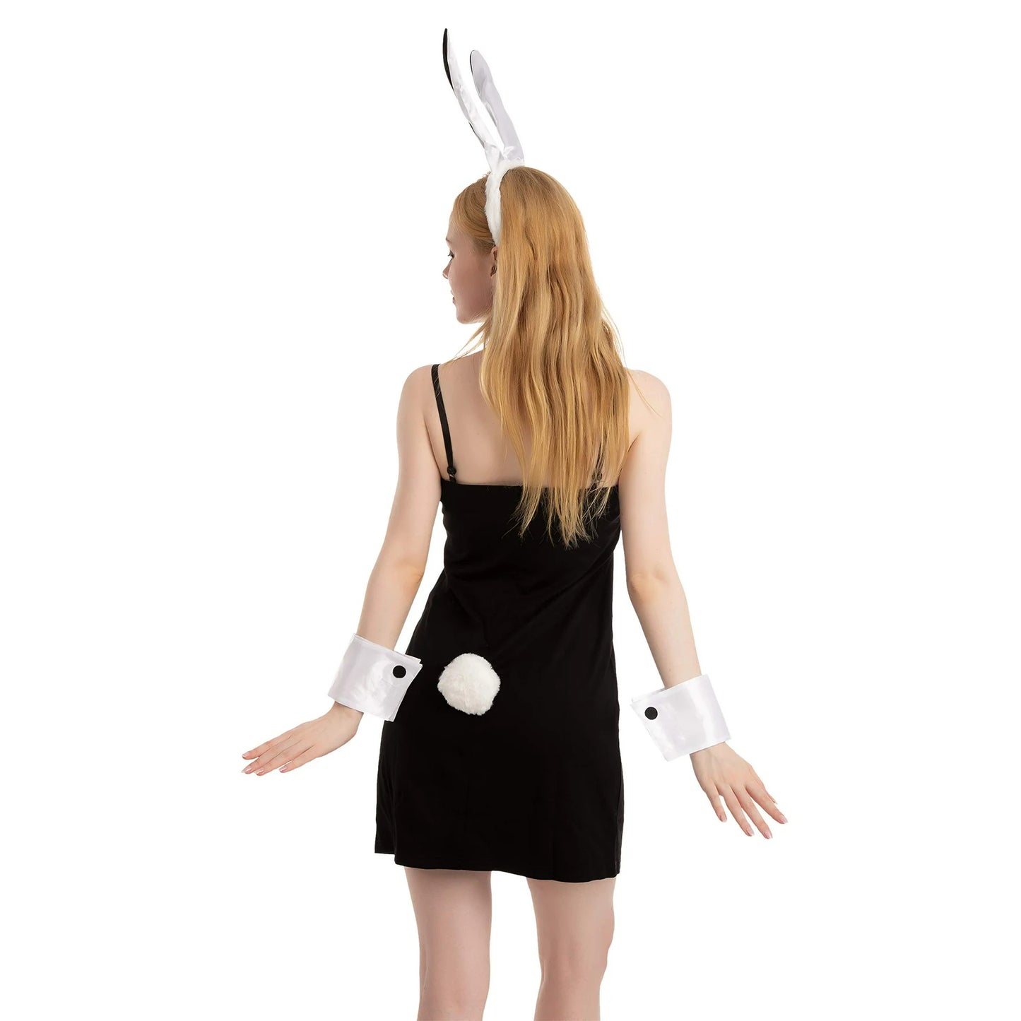 Syncfun Bunny Costume Accessories Set for Adult Women, Halloween Party Cosplay Dress UP Accessories