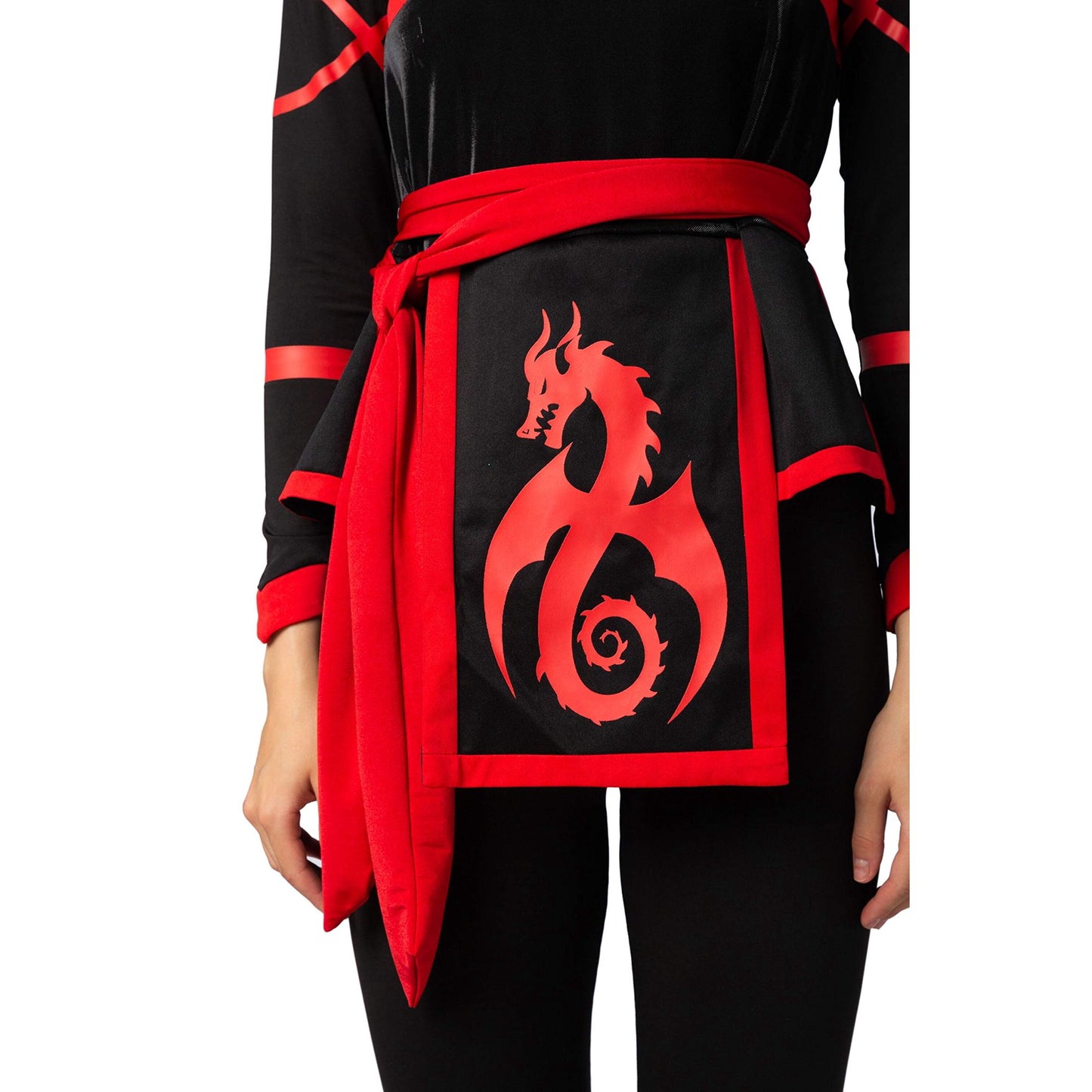 Syncfun Ninja Costume for Womens with Ninja Mask for Halloween Party Dress Up