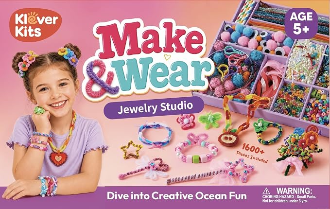 Joyfy Make & Wear Jewelry Studio for Kids