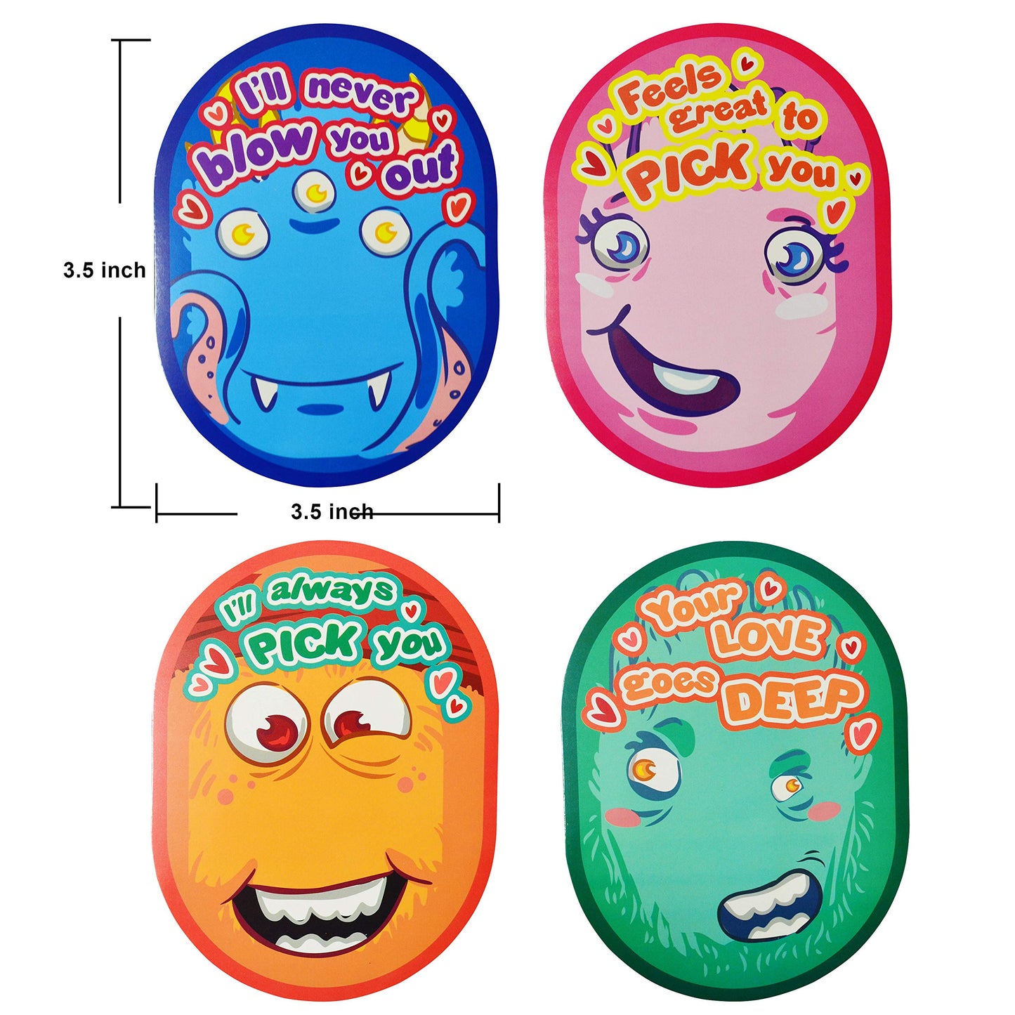 28 pcs I Pick Your Nose Pencil & Pencil Sharpener with Valentines Card for Kids Party Favor, Classroom Exchange Prizes, Valentine’s Greeting Cards