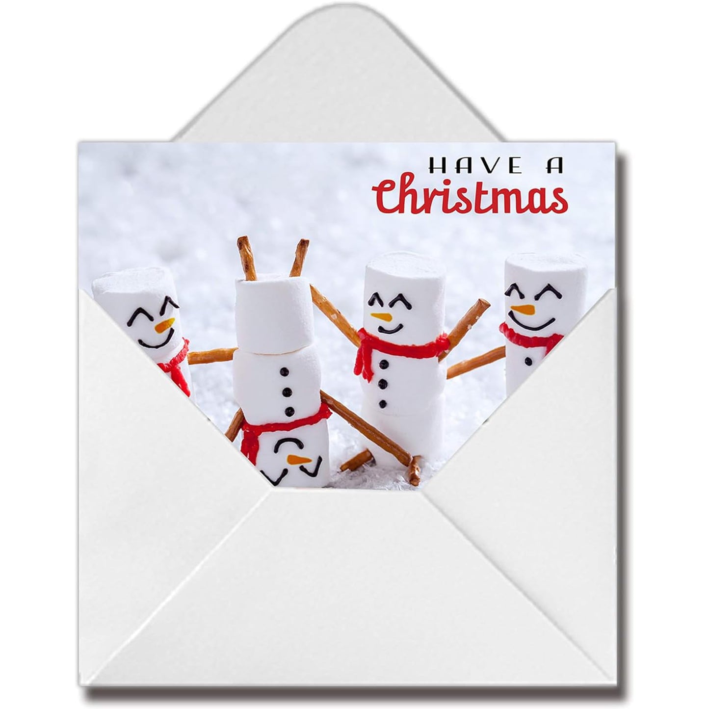 Joyfy 72 Pcs Christmas Holiday Greeting Cards with Envelopes for Winter Xmas Season Merry Christmas Cards, Winter Animal Collection, Wintertime Gifts Cards