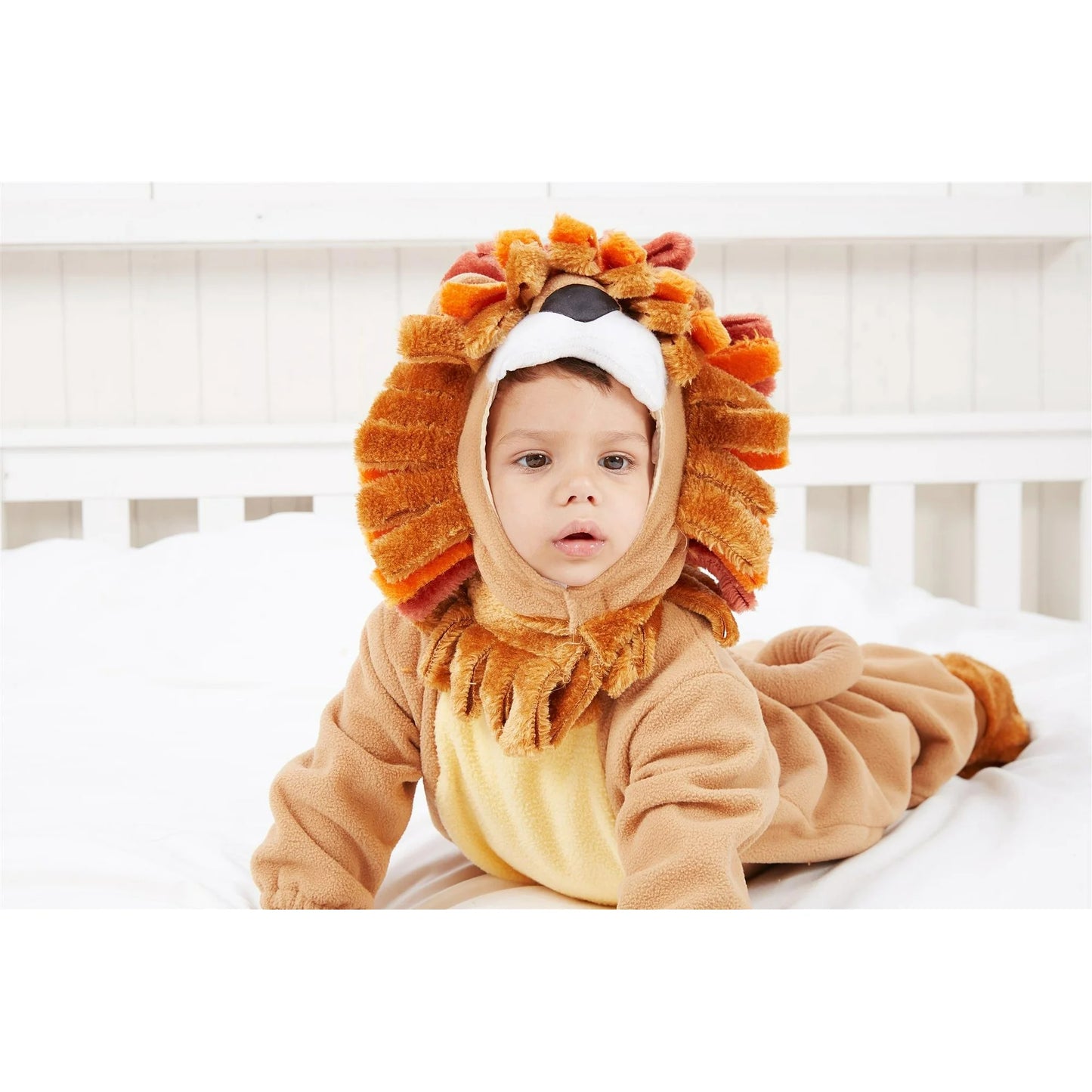 Spooktacular Creations Baby Lion Costume Set for Kids, Infant Lion Costume, Halloween Lion King Cosplay