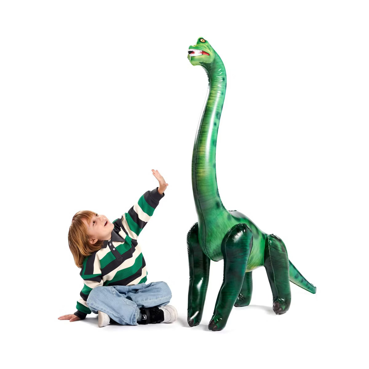 SYNCFUN 51" Brachiosaurus Inflatable Dinosaur Toy for Party Decorations, Birthday Christmas Party Gift for Kids and Adults
