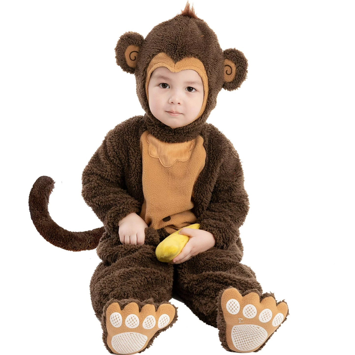 Spooktacular Creations Baby Monkey Costume for Infant Halloween Trick or Treating Costume for 18-24 Months