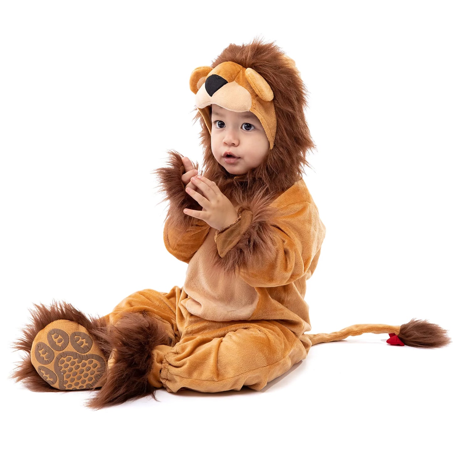 Spooktacular Creations Halloween Baby Unisex Lion Costume Set, Halloween Baby Costume Set for Dress Up, 18~24 months