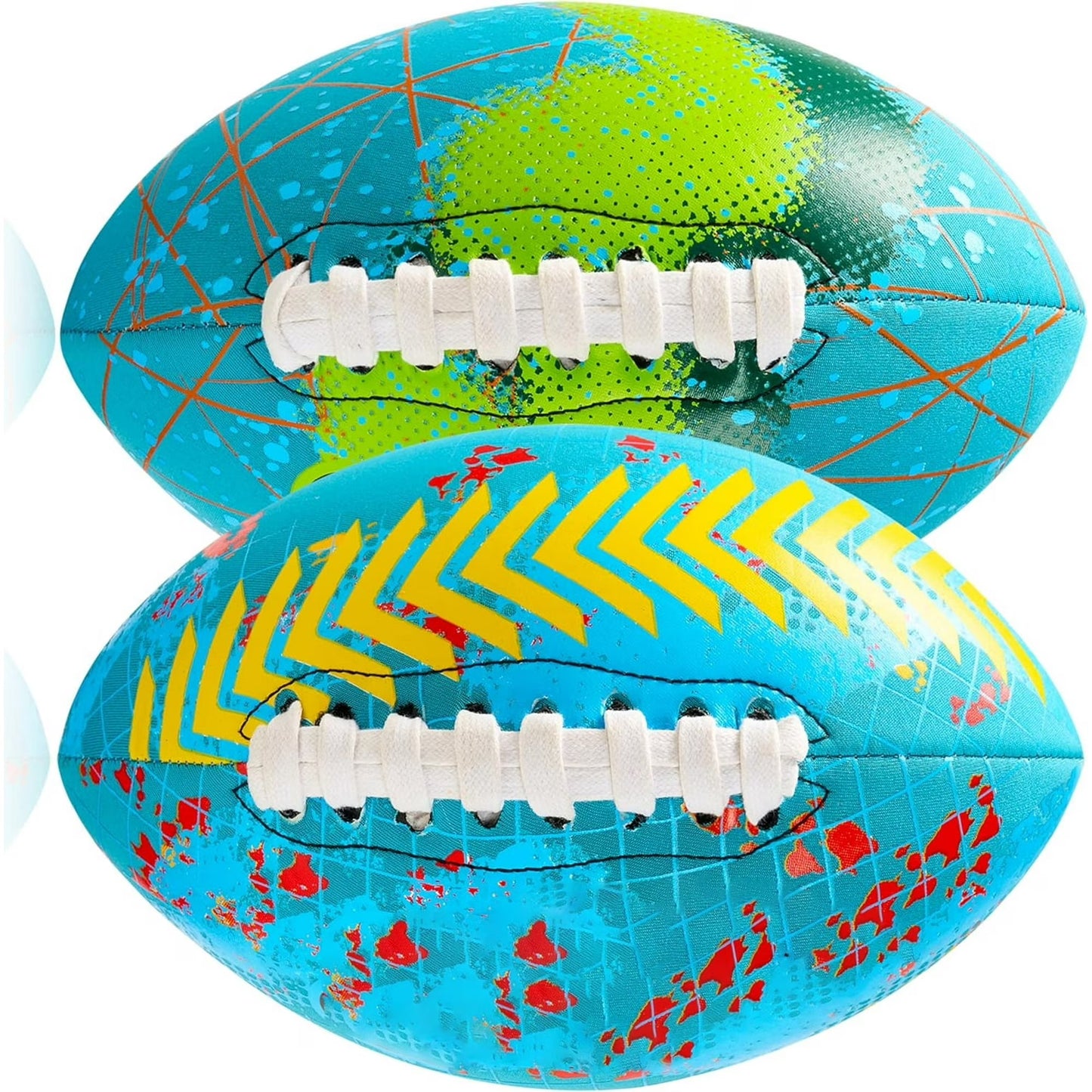 Syncfun 2 Pcs Waterproof Pool Football, 8.5 Water Football Outdoor Sports Pool Toys for Beach Game,Pool Party,Unisex
