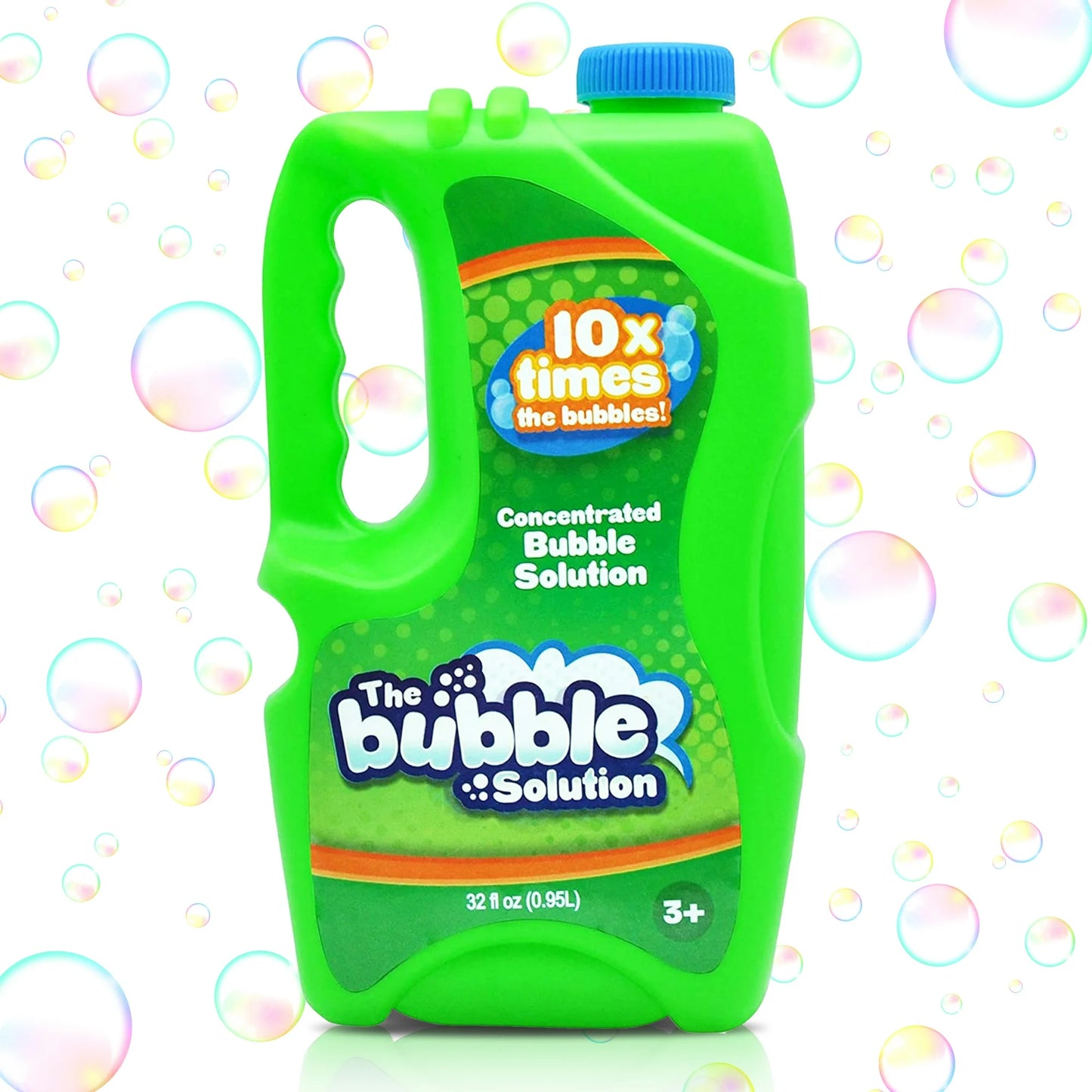 Syncfun 32 oz Bubbles for Kids,Concentrated Bubble Solution Refills (up to 2.5 Gallon) for Bubble Machines,Giant Wands and Blowers