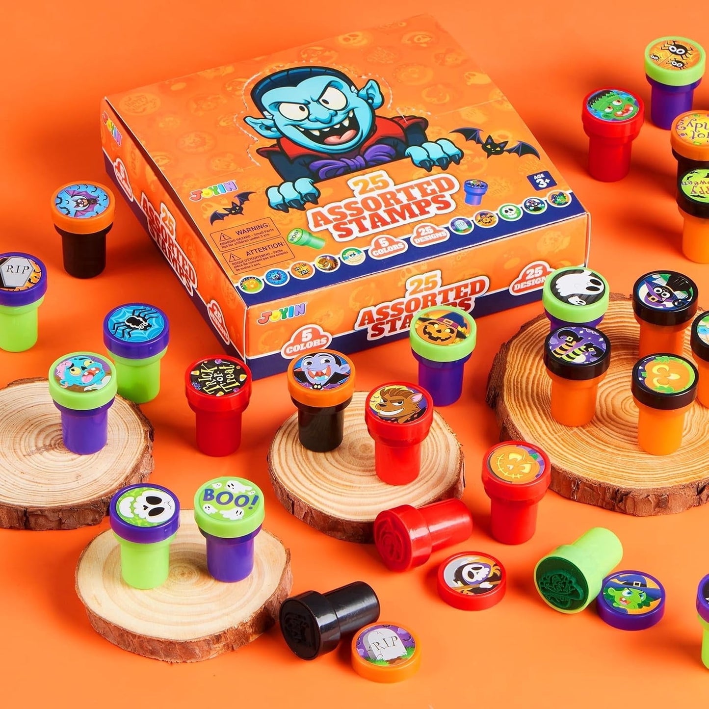 Joyfy Halloween Stamper 25 Pieces