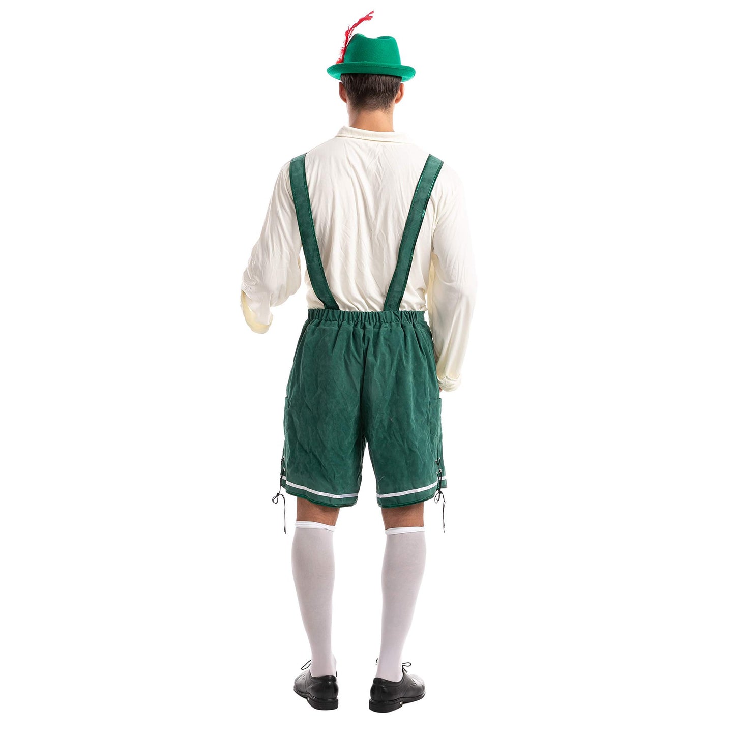 Syncfun Men's German Bavarian Oktoberfest Costume Set for Halloween Dress Up Party and Beer Festival