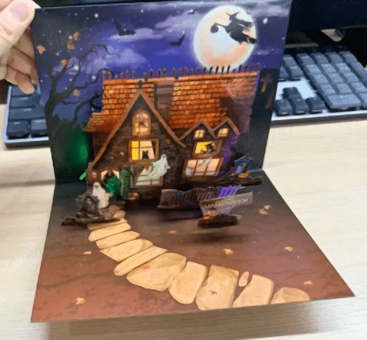 Joyfy Halloween decorative cards