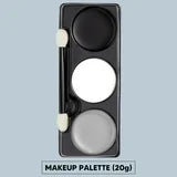 Syncfun 7 oz Halloween Makeup Palette,Halloween Face Painting Kit SFX Makeup with Double-headed Brush for Zombie Vampire Cosplay for Adult Kids