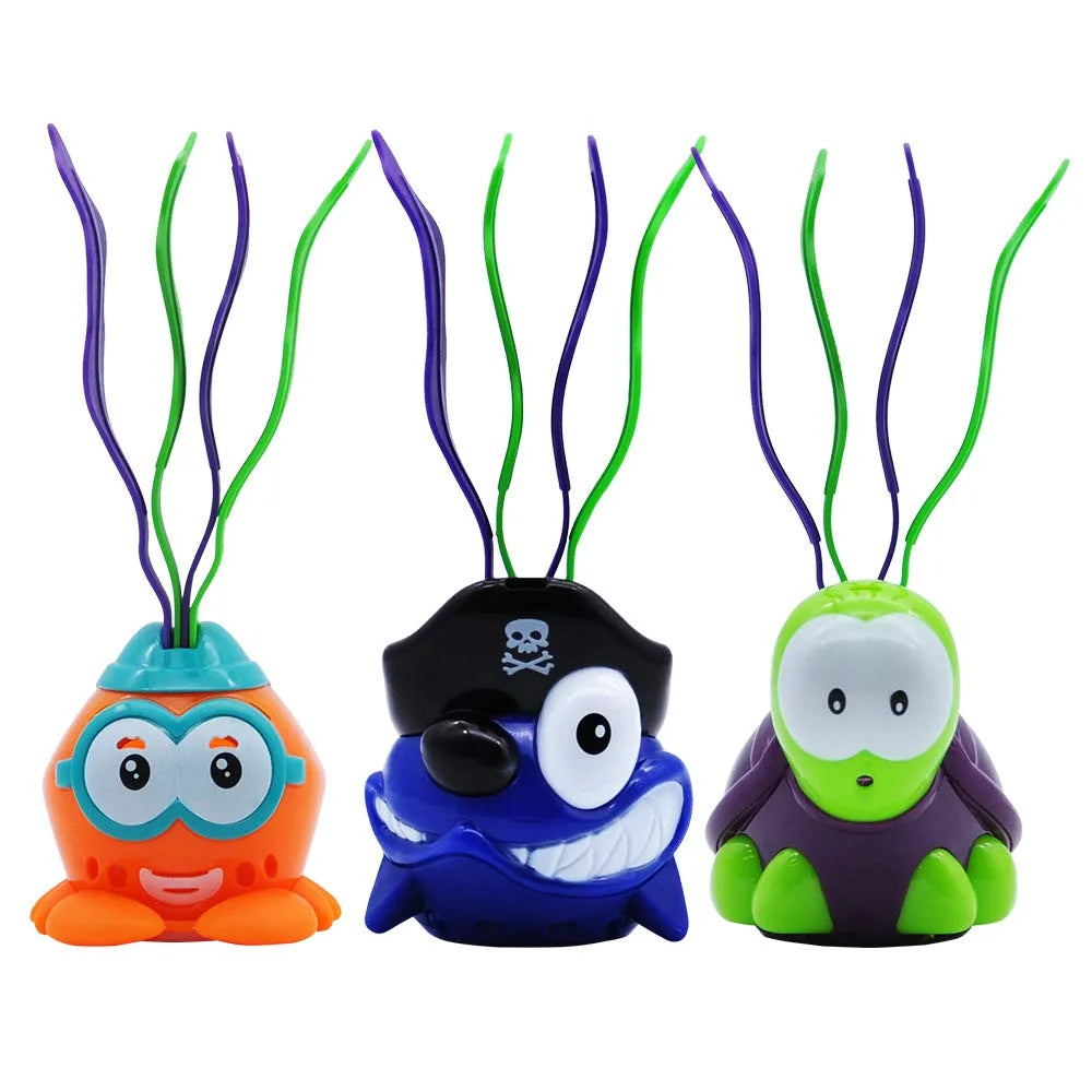 Syncfun 3 Pack Light-up Diving Pool Toys Set, Animals Seaweed Water Wiggler Dive Toys, Summer Swimming Pool Toy for Kids