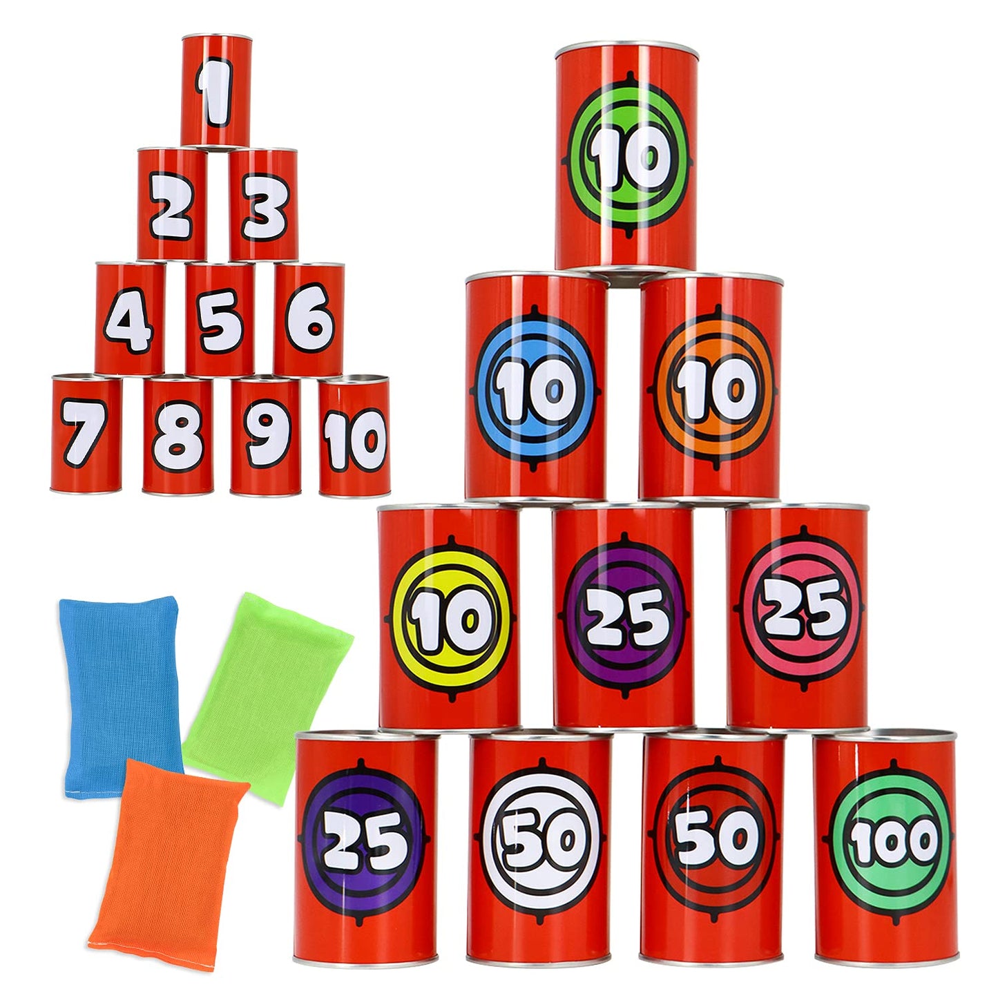 13 Pcs Carnival Party Bean Bag Toss Game