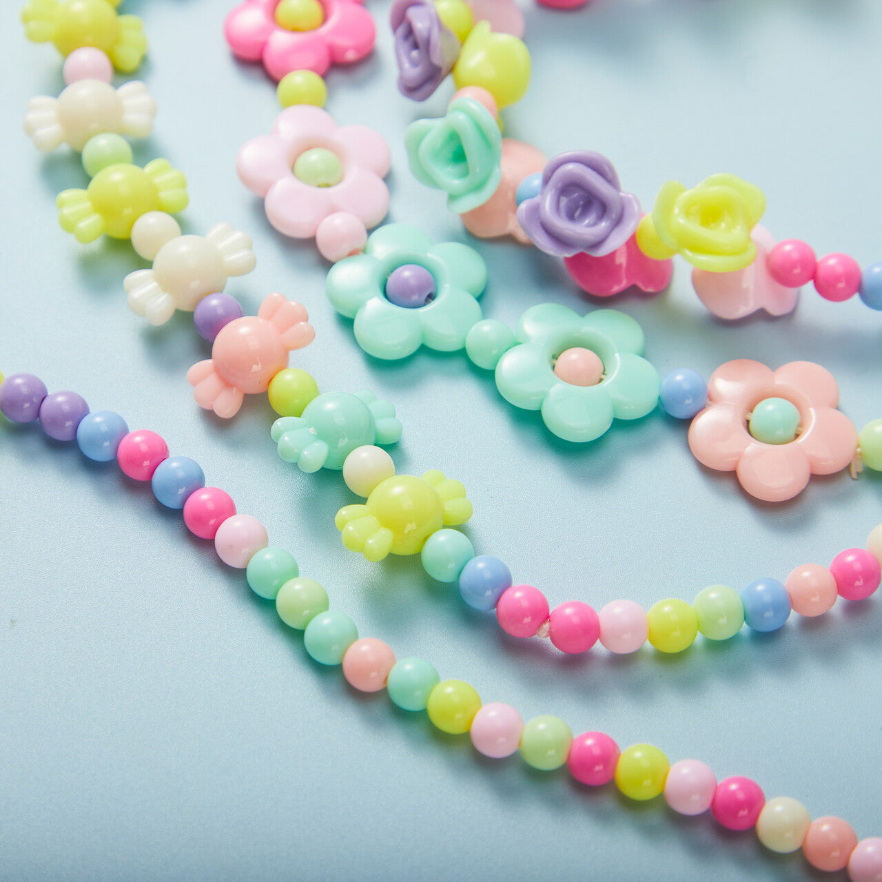 Joyfy 12 Pack Prefilled Easter Eggs with Toys,Easter Eggs Filled with Necklaces and Bracelets Girls Jewelry Set for Easter Basket Stuffers and Classroom Exchange Party Favors