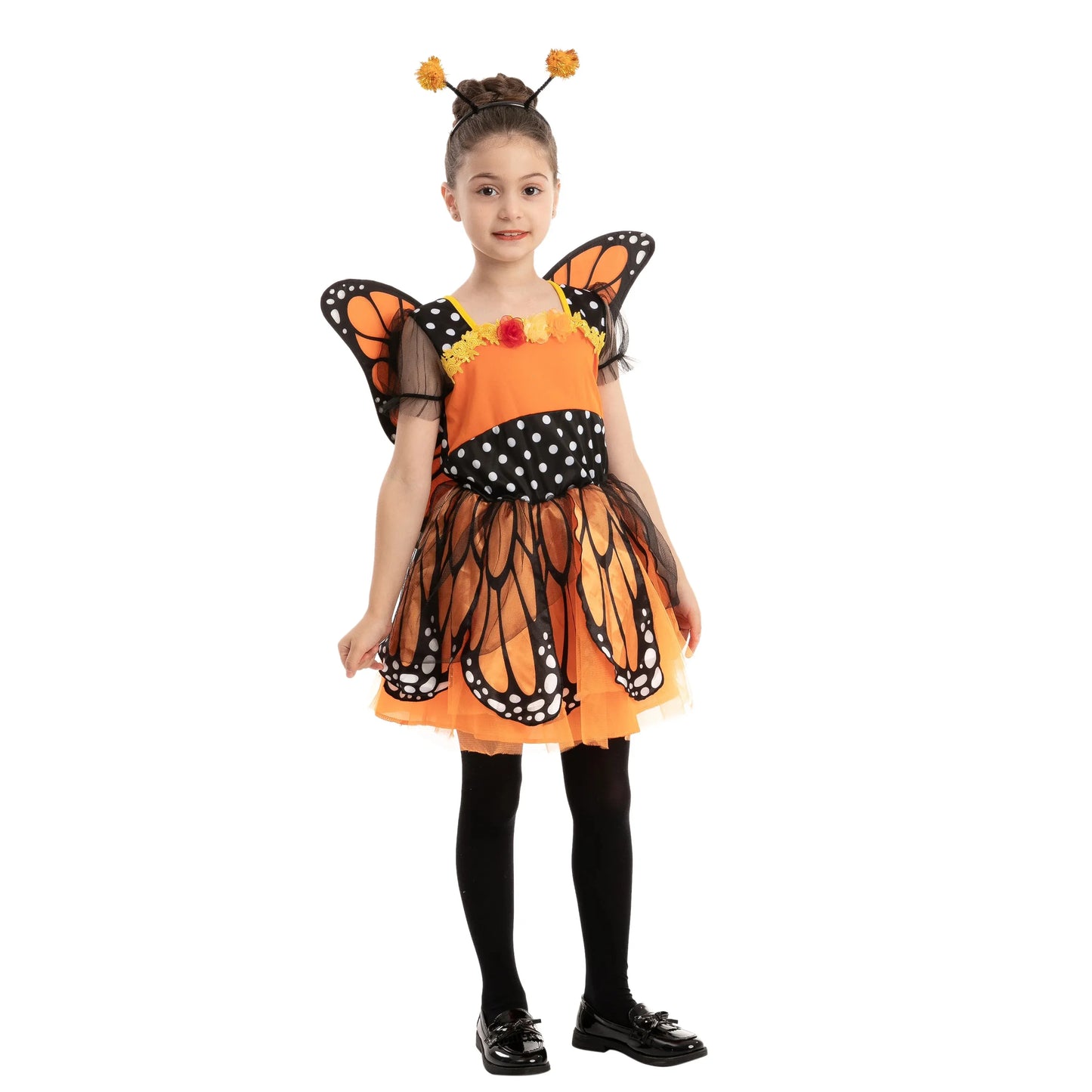 Syncfun Butterfly Costume for Kids Girls, Halloween Fairy Princess Costume for Toddler Child