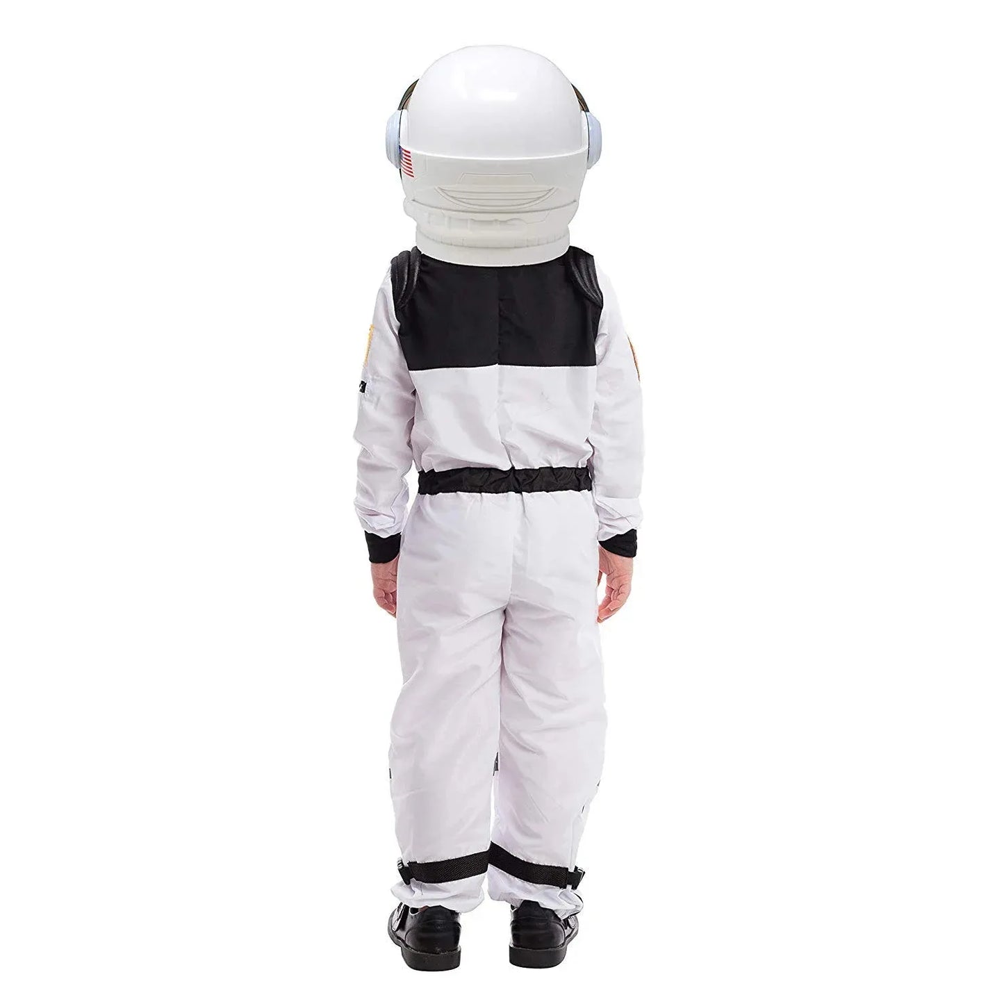 Syncfun Astronaut Costume with Helmet for Kids Toddler Boys Halloween Dress Up Party and Roly Play Cosplay 3-14 Years