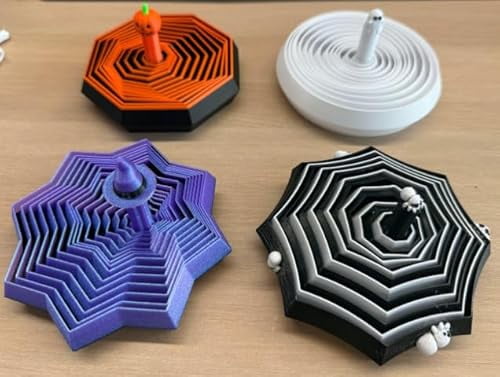 Joyfy Halloween 3D Printed Fidget Toys, 4 PCS