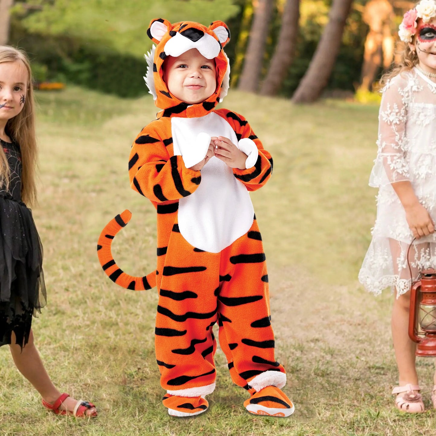 Syncfun Baby Tiger Costume Halloween Fancy Dress Costume for Toddler 18-24 Months