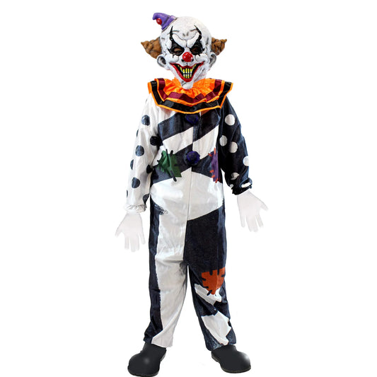 Syncfun Clown Child Costume Halloween Cosplay Set Clown Dress UP, Creepy Clown Costume, Art The Costume