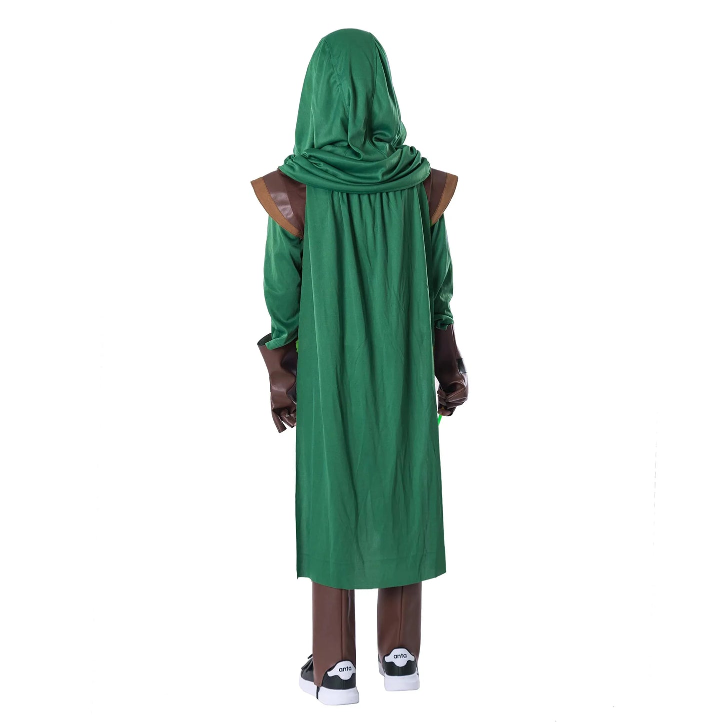 Syncfun Robin Hood Costume Set for Kids, Halloween Dress UP Party, Renaissance Costume Boy, Robin Hooded Cloak, Medieval Costume