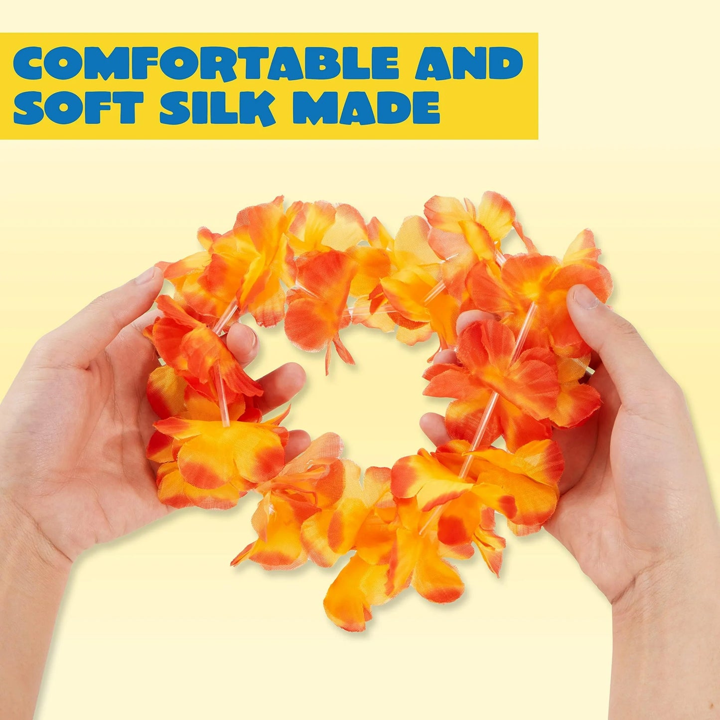 JOYIN 36 Pcs Hawaiian Leis Bulk, Luau Party Favors Decoration Birthday Party Supplies, 3 Dozen