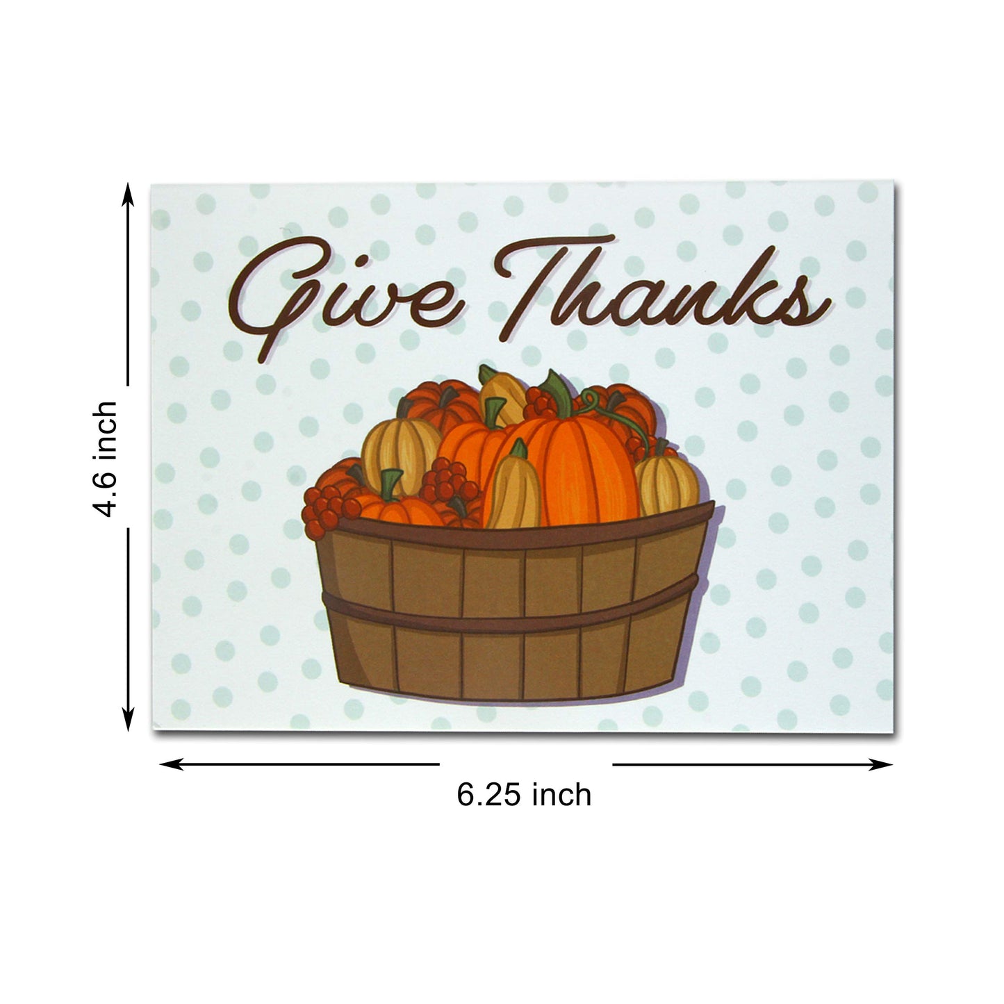 JOYIN 36Pcs Thanksgiving Greeting Gift Cards for Christmas Dinner Holiday Parties Celebrations Harvest