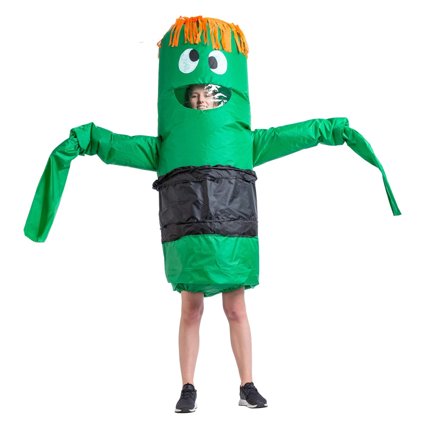 Syncfun Inflatable Halloween Costume for Adults,Inflatable Tube Waving Arms and Dancing,Full Body Costume