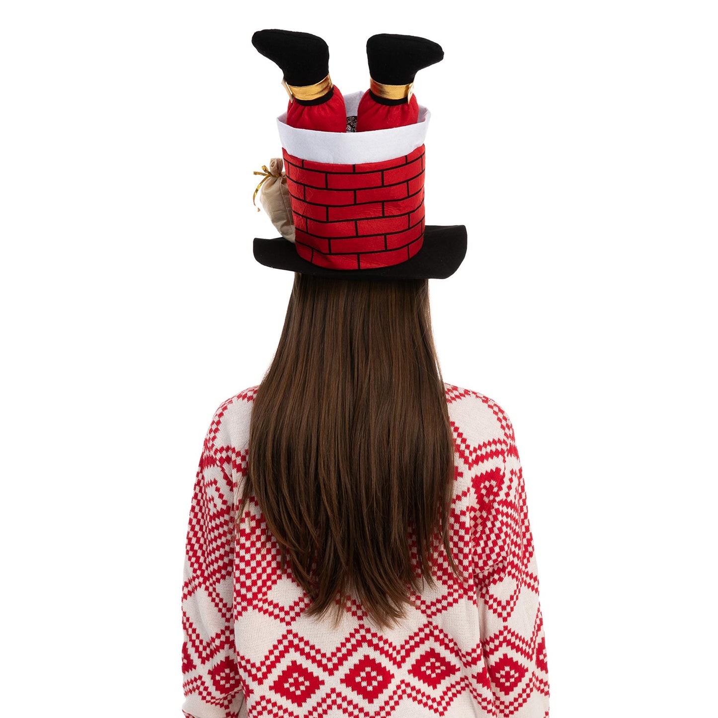 Joyfy Christmas Hats,Elf Felt Hats for Adults Funny Hats for Christmas Holiday Party Costume Favors Gifts Accessoriess