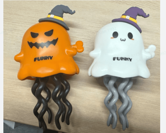 Joyfy Halloween Wind Up Pumpkin and Ghost Toys