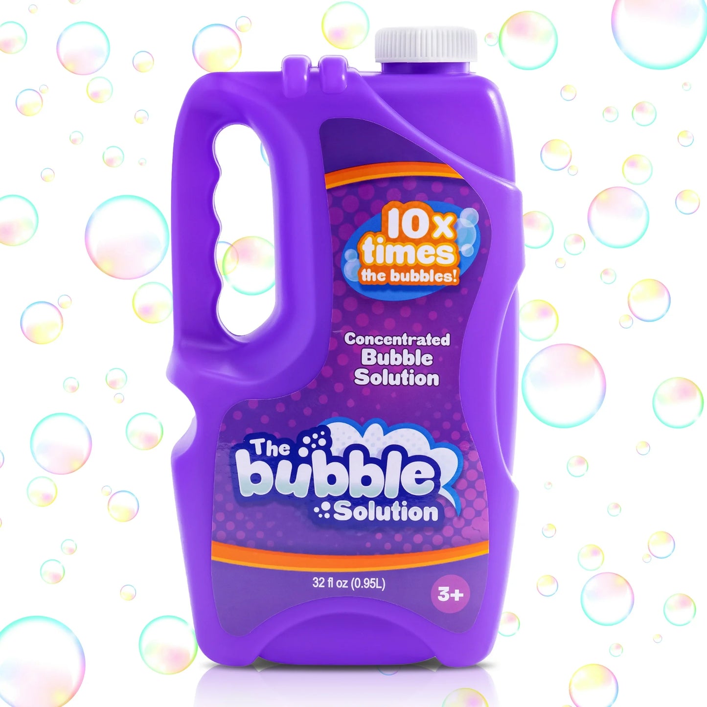 Syncfun 32 oz Bubbles for Kids,Concentrated Bubble Solution Refills (up to 2.5 Gallon) for Bubble Machines,Giant Wands and Blowers