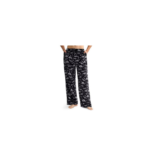 Women micro fleece Pajama Pant cat-L