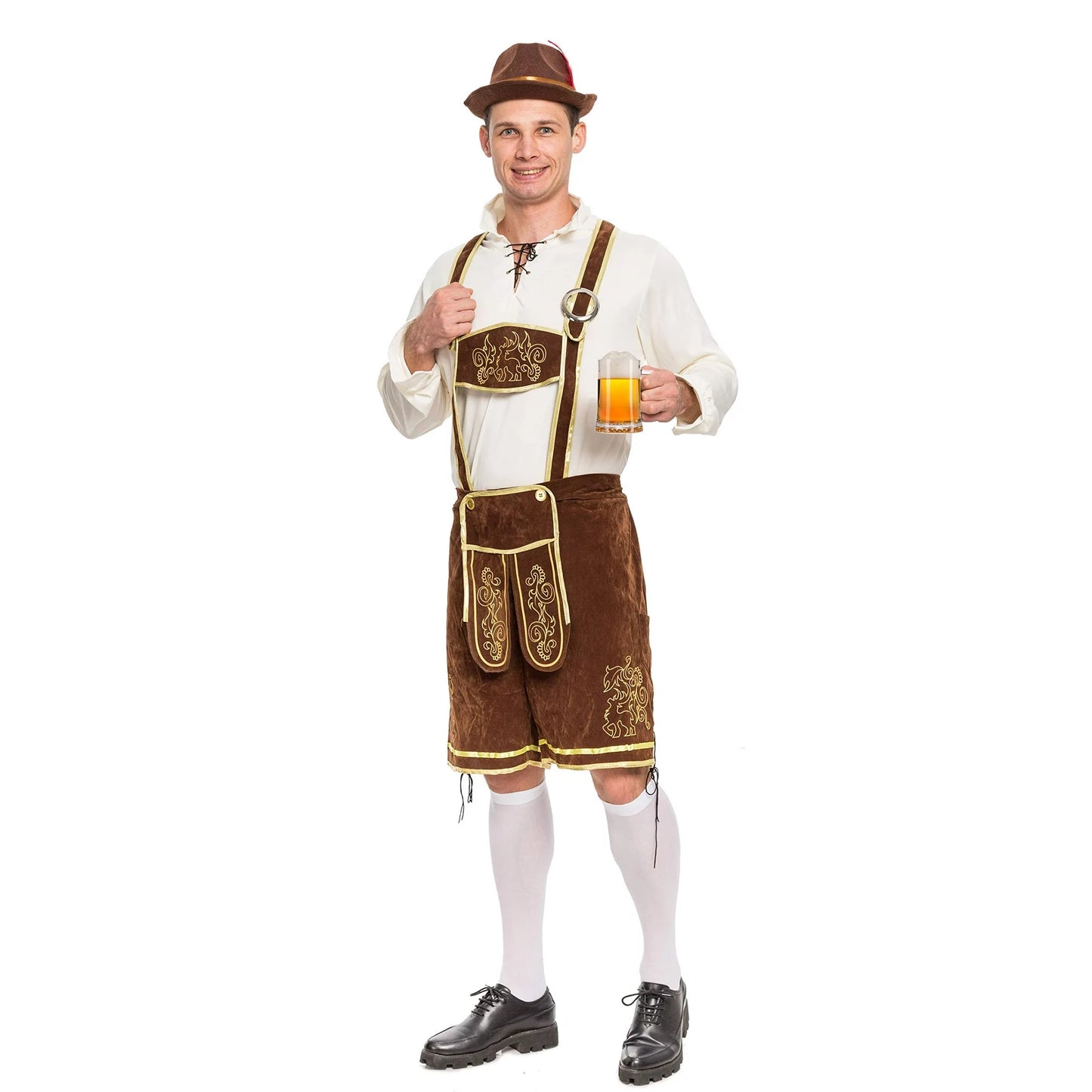 Spooktacular Creations Men's Costume Set for Halloween Dress Up Party, M