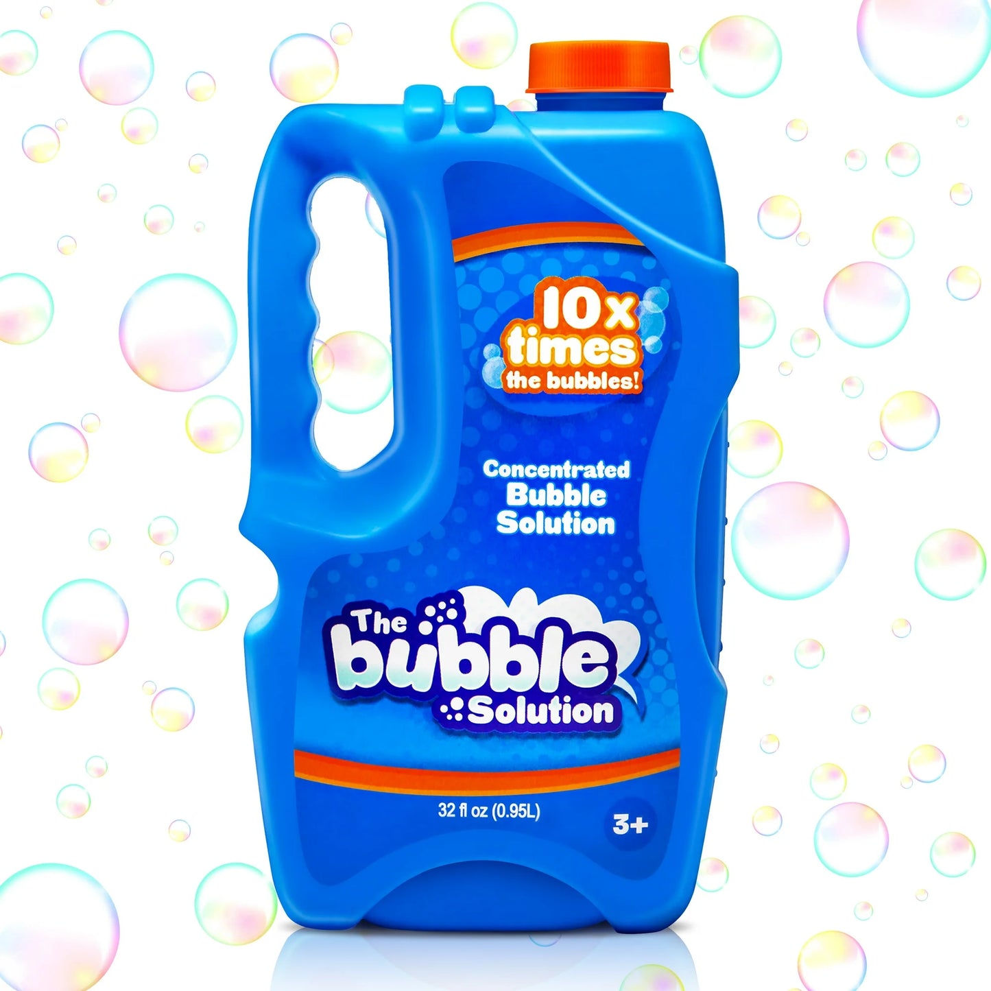 Syncfun 32 oz Bubbles for Kids,Concentrated Bubble Solution Refills (up to 2.5 Gallon) for Bubble Machines,Giant Wands and Blowers