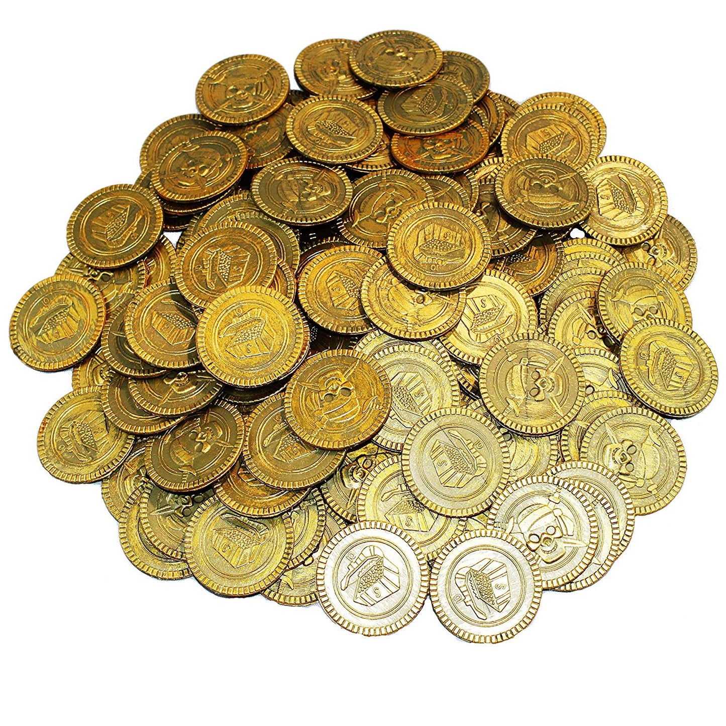 Pirate Treasure Coins 288-Piece Set Party Favors