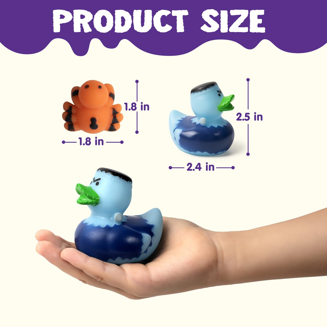 Joyfy 31 Pcs Halloween Advent Calendar 2025,Halloween Rubber Duck Advent Calendar,Halloween Countdown Calendar with Surprise Toys,Scary Halloween Doll Collectible Figures Gift