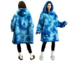 Joyfy Wearable Blanket Oversized Sherpa Sweatshirt, Warm and Cozy Hoodie Blanket for Adult Christmas Birthday Gift