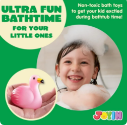 12Pcs Light Up Bath Toys, Toddler Flashing Colourful LED Bathtub Mermaid Toy, Baby Bathtime Floating Rubber Shower Toy for Infant Baby Kids Boy Girl Birthday Valentines Gift Swimming Pool Party