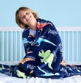 Joyfy Glow in The Dark Dinosaur Blanket for Kids Gifts for Boys 50" x 60" Soft Cozy Flannel Kids Throw Blanket