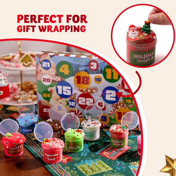 Christmas Slime Advent Calendar