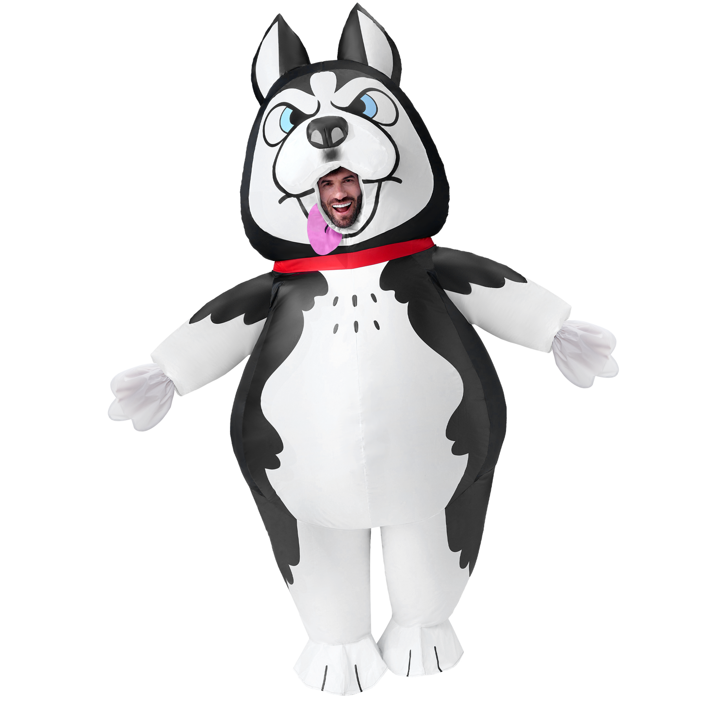 Syncfun Inflatable Costumes for Kids, Full Body Husky Blow Up Costumes for Halloween Party Dress Up Cosplay