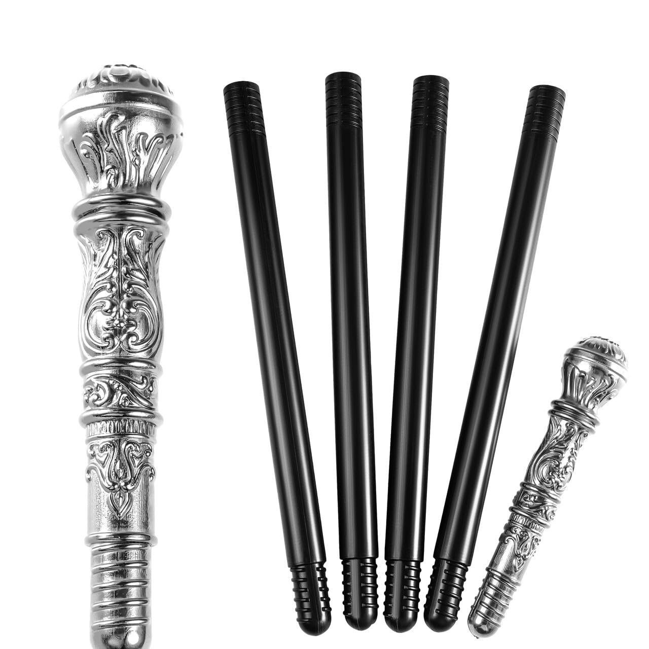 SYNCFUN 58 Inch Halloween Staff Costumes Walking Canes Walking Stick for Egyptian Costume Photo Prop Accessory Decorations,Halloween Dress Up Parties