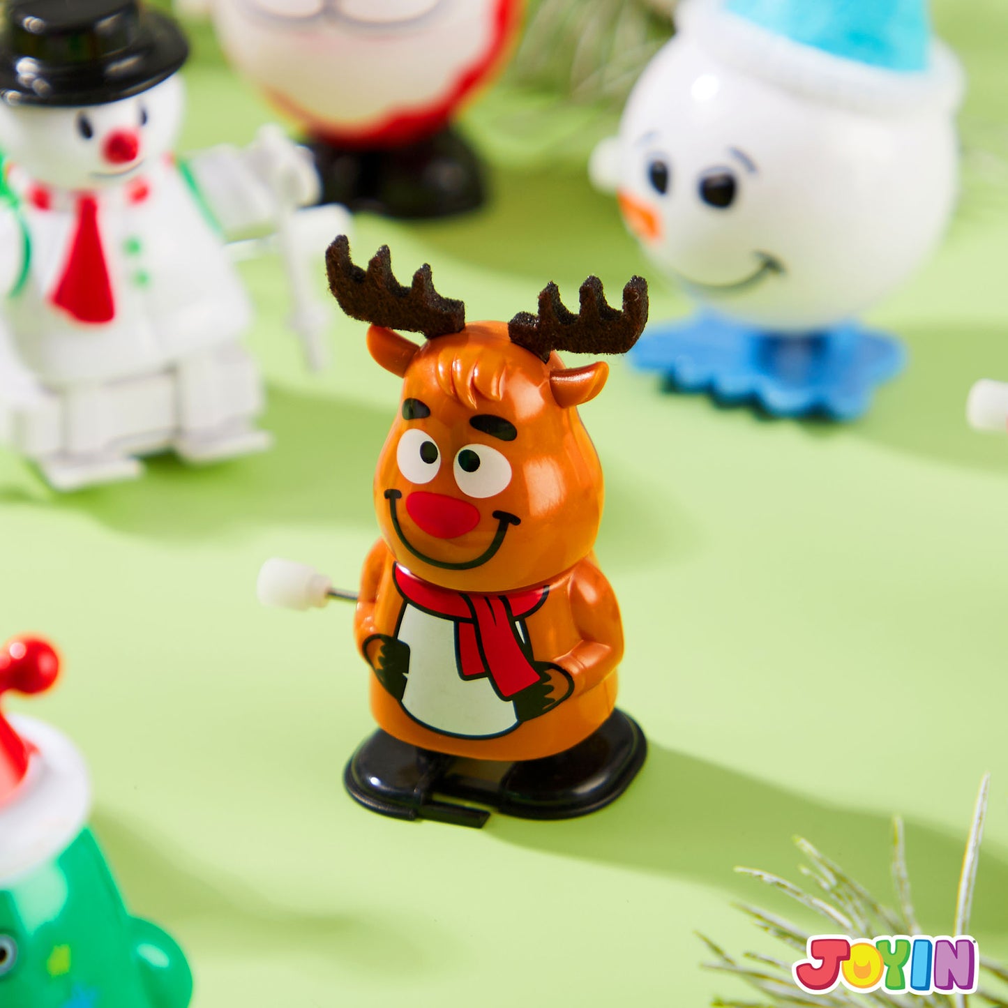 Joyfy 24 Pcs Christmas Wind Up Toys for Kids Party Favors,Clockwork Toys for Child Xmas Stuffers Birthday Gifts