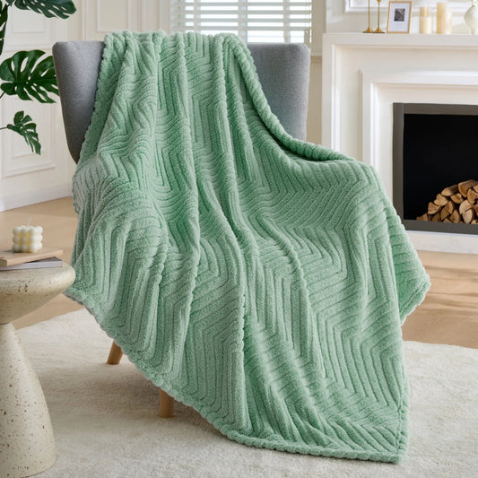 Joyfy Throw Blanket for Couch,Bed,Sofa,Soft Throw Blanket Knitted,Gifts for Women Mom Girls,Throw Home Room Decor Aesthetic for Women Christmas Birthday Gifts 50x60 in
