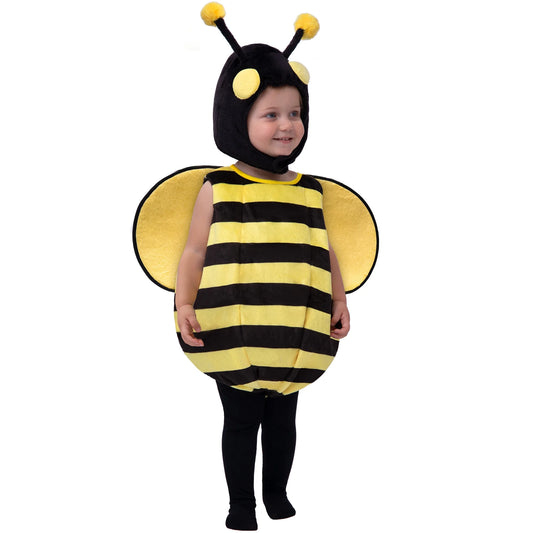 Joyfy Halloween Baby Bumblebee Costume, Toddler Bumblebee Costume, Suitable for 0-4 Years Old Baby Halloween Dress Up Party