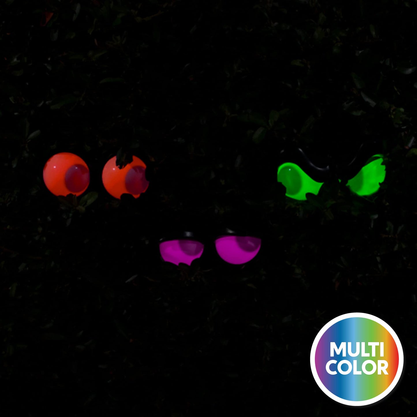 Joyfy 3 Packs Halloween Animated Flashing Peeping Eyes Lights Decorations,Outdoor Halloween Light Decorations,Halloween Car Decorations