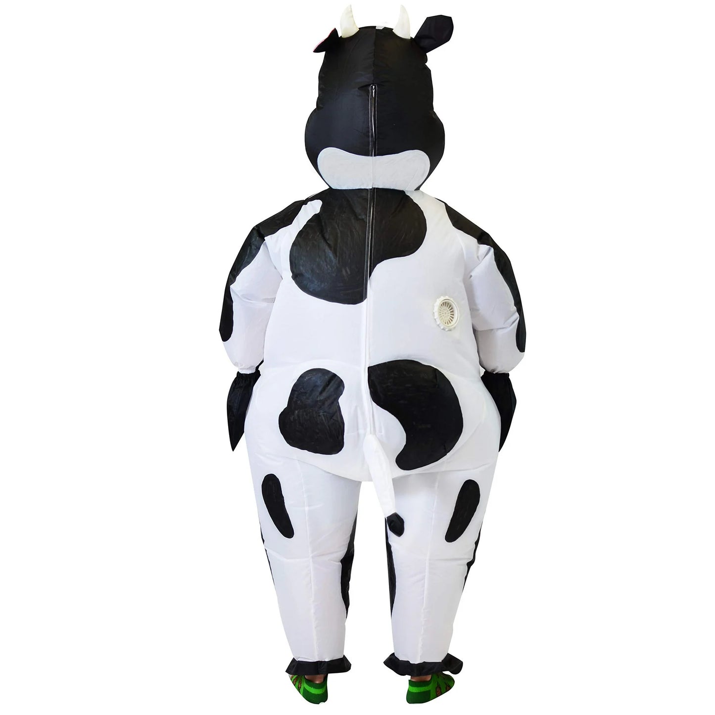 Syncfun Inflatable Costume Cow Air Blow-up Halloween Costume For Child (7-10 Yrs)